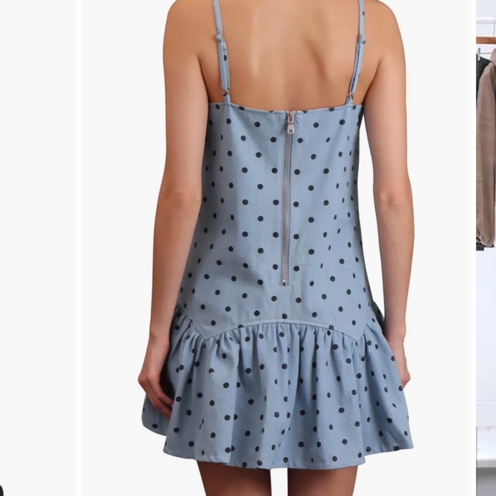 Avec Les Filles denim mini dress - Picture 2 of 9